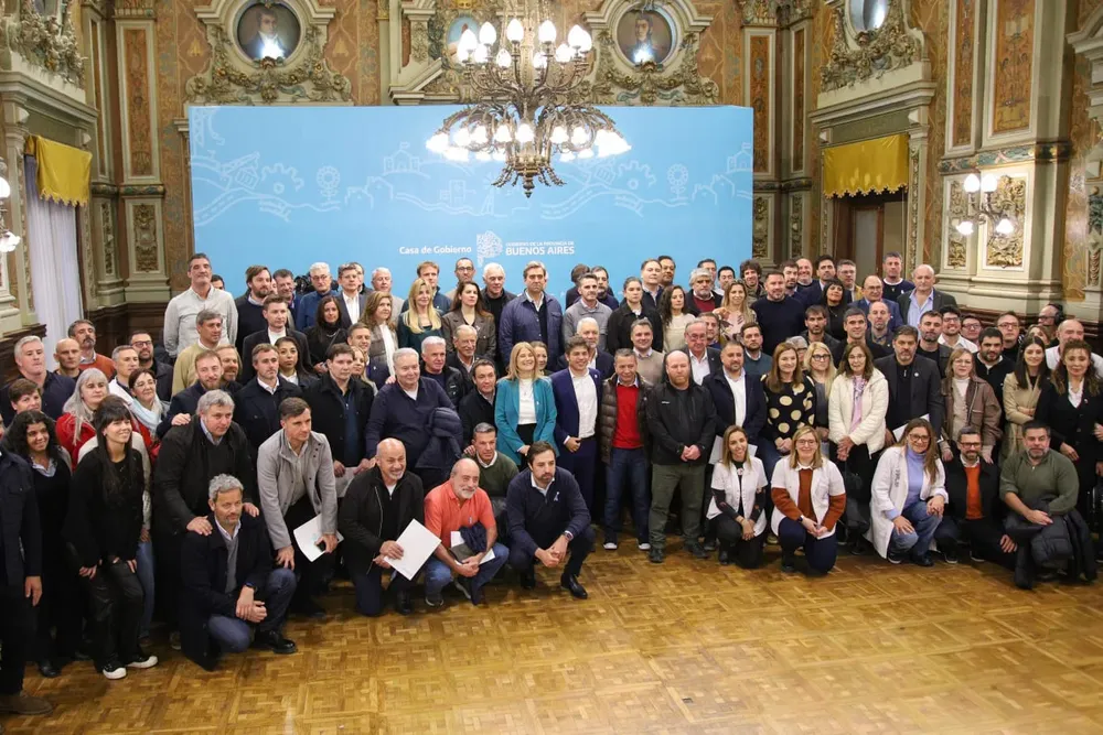 Kicillof con intendentes