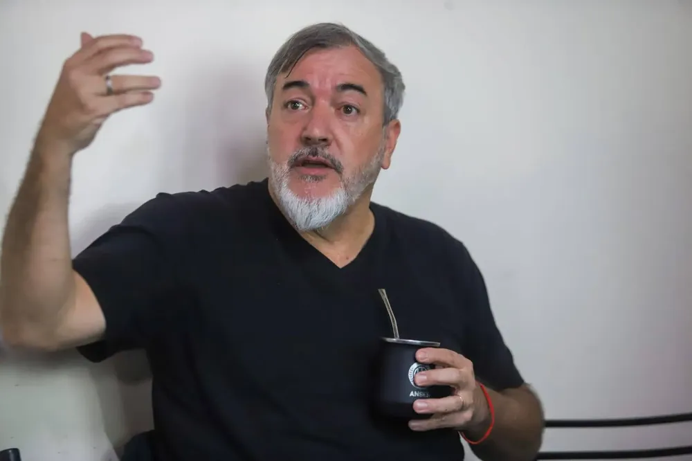 Rodolfo Aguiar, secretario general de ATE.