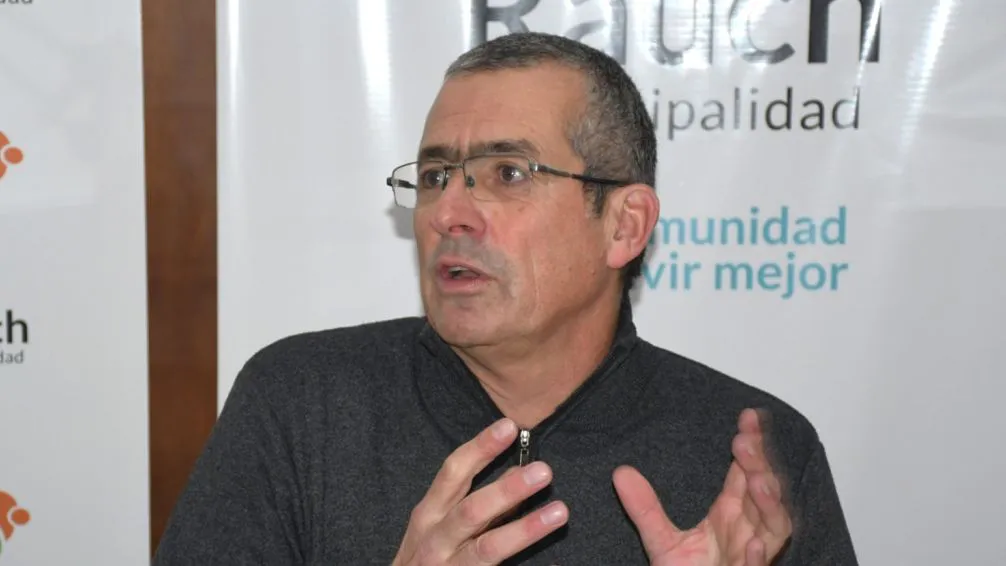 Maximiliano Suescun, intendente de Rauch