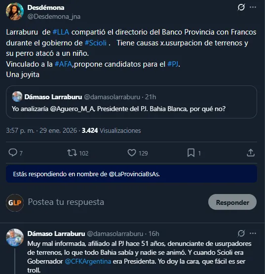 Dámaso Larraburu en X Dámaso Larraburu en X