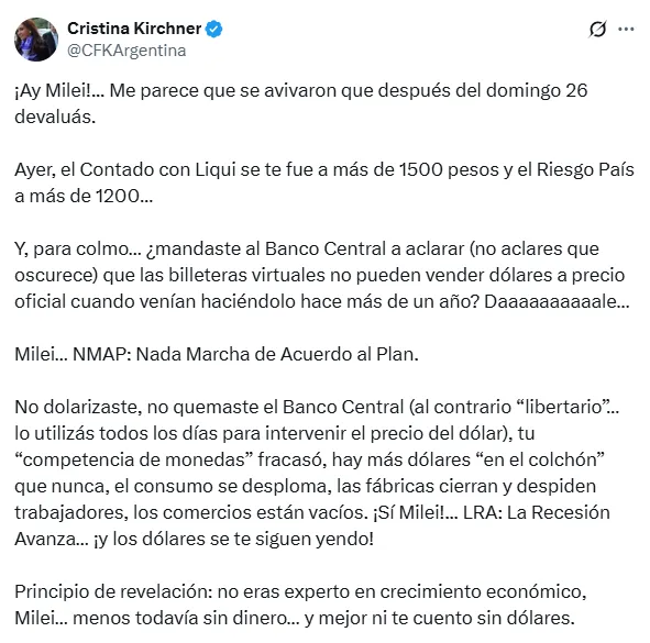 XCFK Argentina