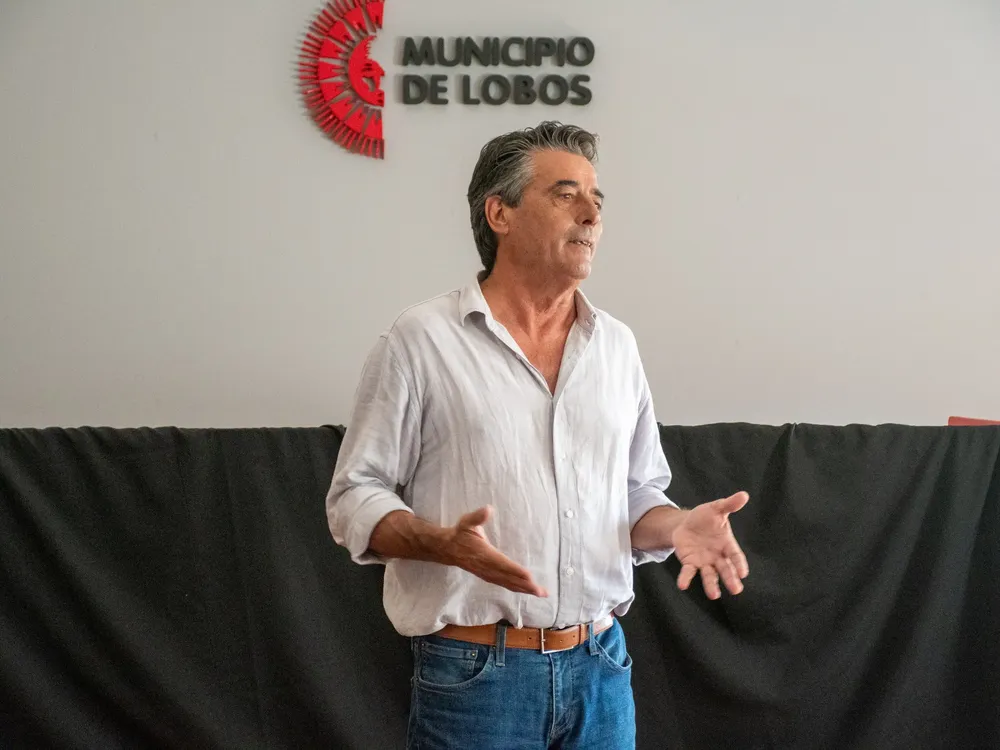 Jorge Etcheverry, intendente de Lobos1