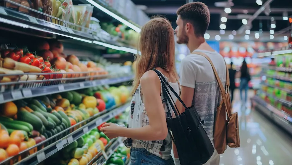 Compras en el supermercado