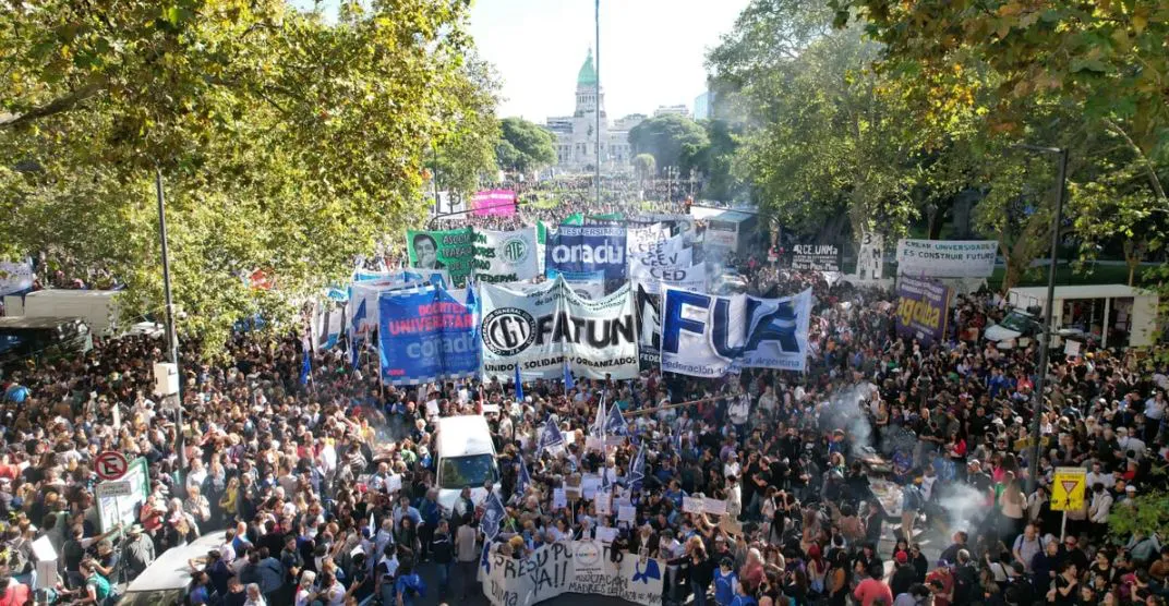 El sindicalismo sale a la calle en defensa de Cristina Fernández de Kirchner