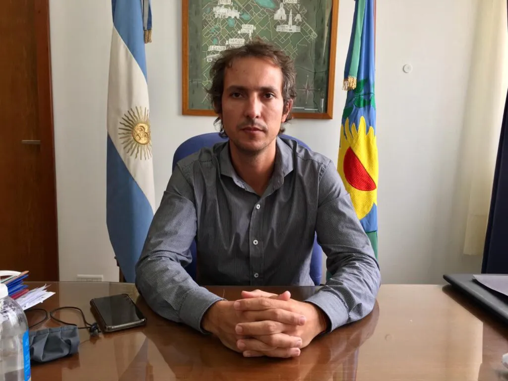 Javier Andres, intendente de Adolfo Alsina