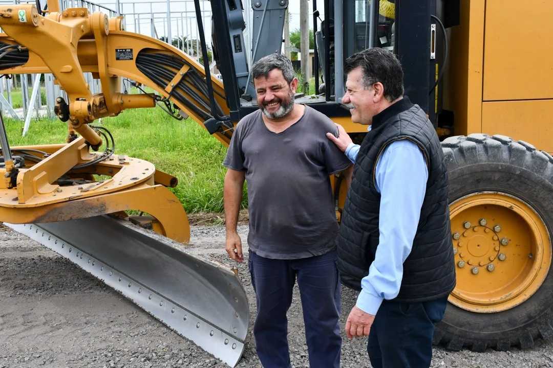 Se completó la obra de consolidado de calles en el barrio Torres de Bragado