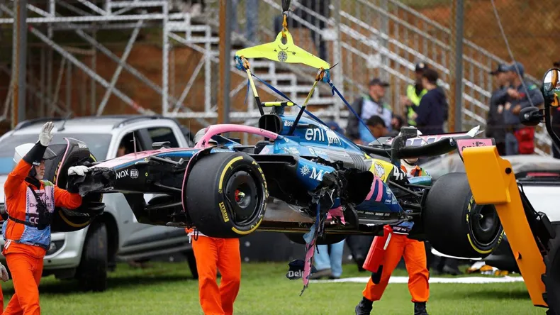 Alpine terminó primero en gastos por reparaciones y Colapinto quedó 9°