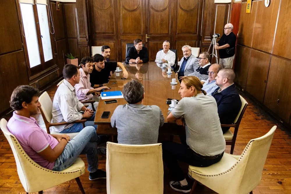 Empresarios de Turquía visitaron Las Flores y se reunieron con el intendente Blanstein 2