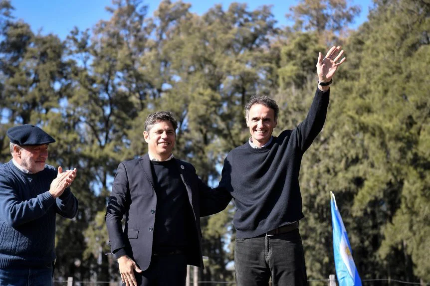 Axel Kicillof y Gabriel Katopodis