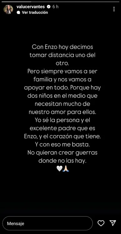 Enzo Fernández y Valentina Cervantes: ¿Por qué se separaron?