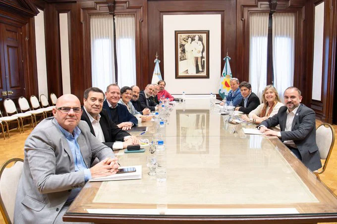 El gobernador Kicillof se reunió con autoridades pastorales evangélicas