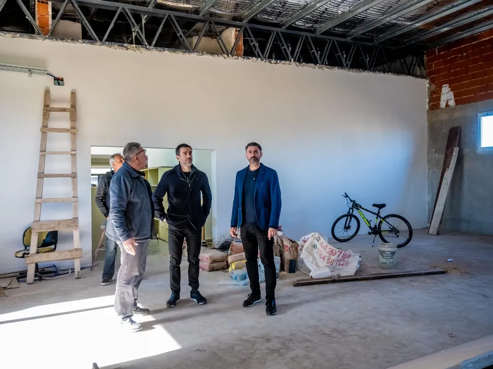 Fiorini y Petrecca recorrieron obra
