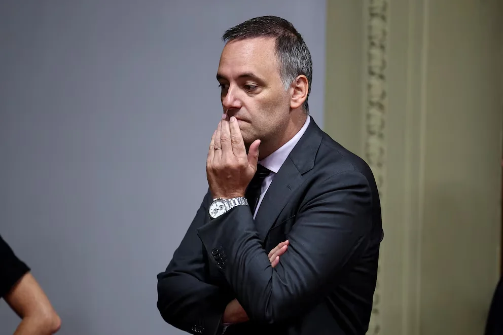 Manuel Adorni, exjefe de Gabinete.