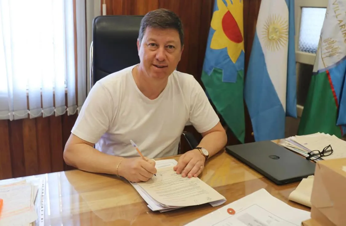 Carlos Bevilacqua, intendente de Villarino