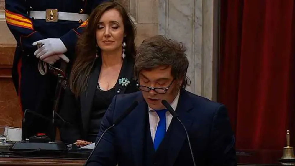 Milei expuso la disputa con Villarruel en pleno Congreso