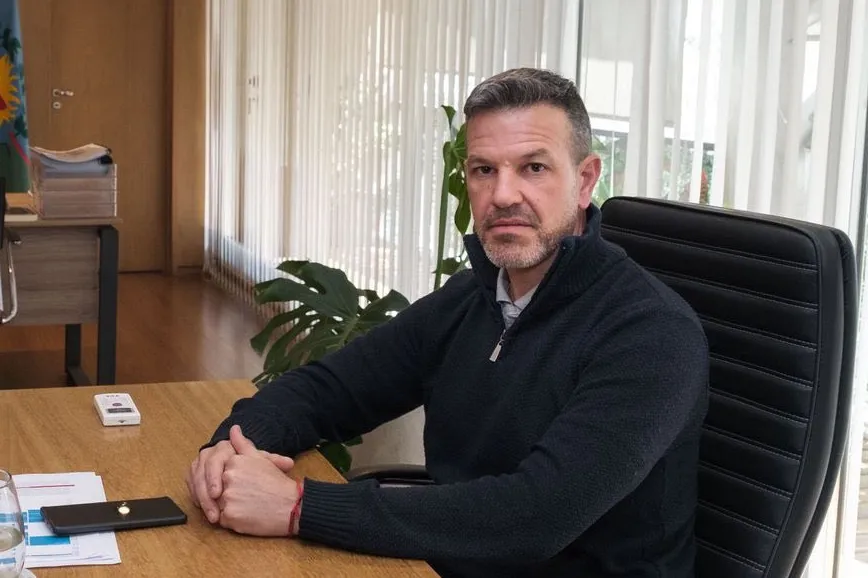 Maximiliano Sciaini, intendente de Roque Pérez