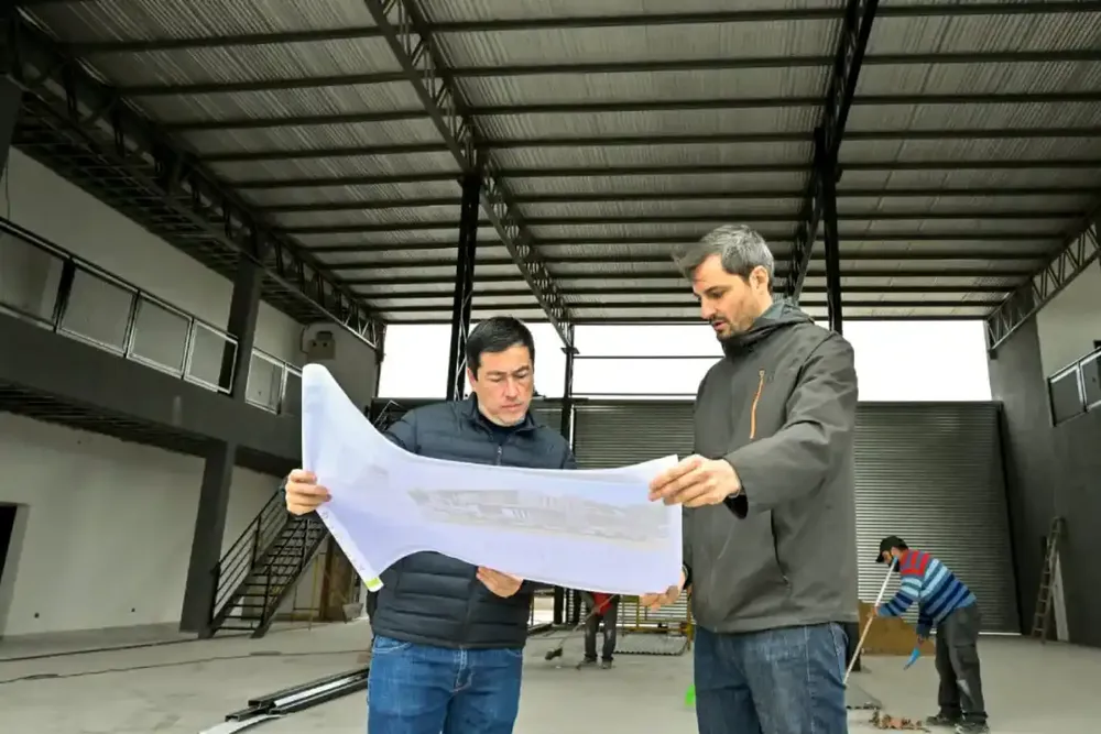 El Cuartel Central de Bomberos ya se encuentra en la etapa final de construcción