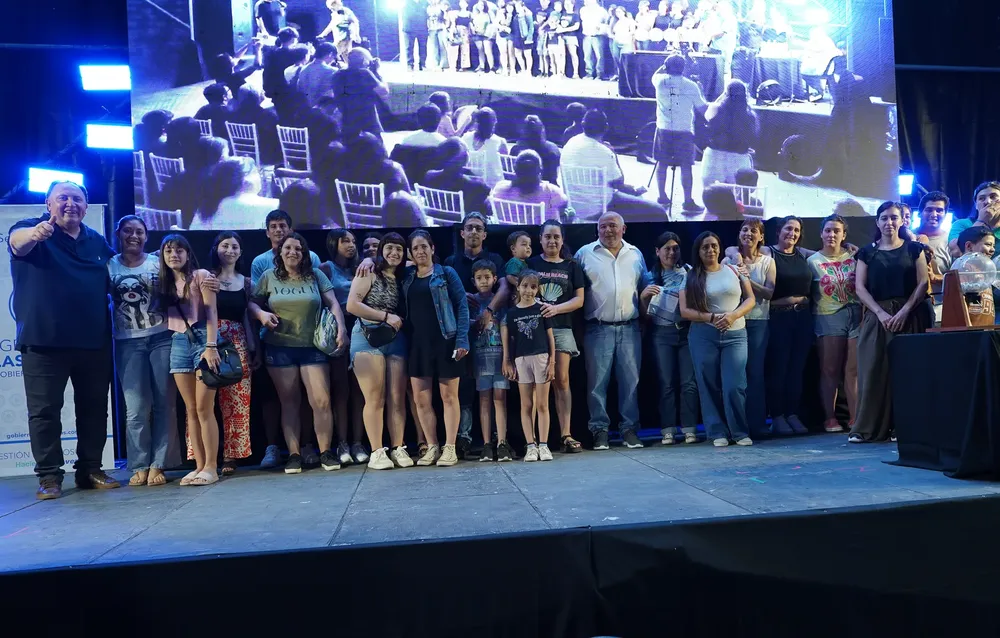 Se sortearon viviendas en Las Heras.