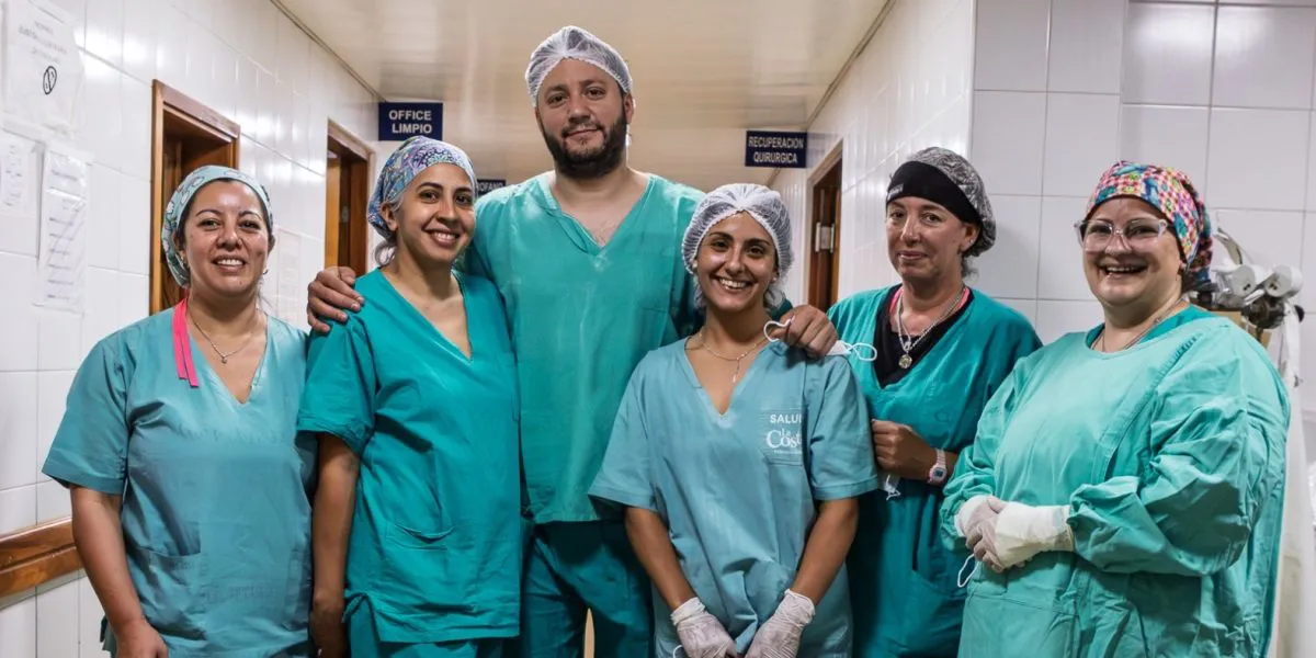 Por primera vez se realizó una artroplastia reversa de hombro en el Hospital Municipal de Mar de Ajó