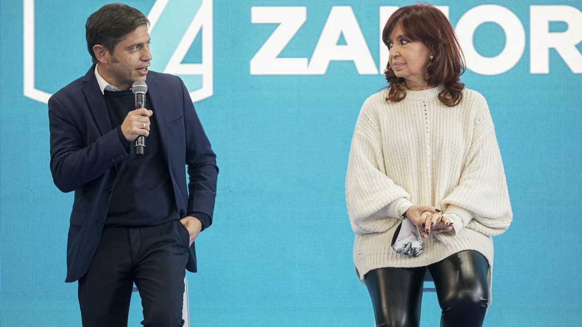 Axel Kicillof y Cristina Fernández de Kirchner
