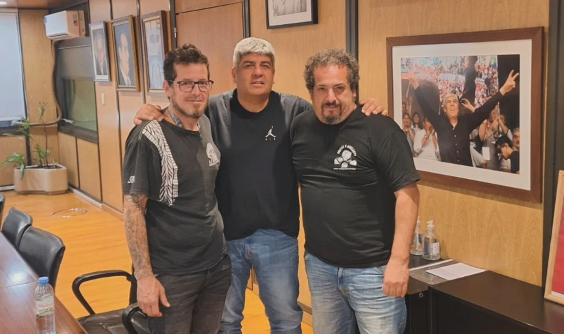 Reunión con el gremio de camioneros