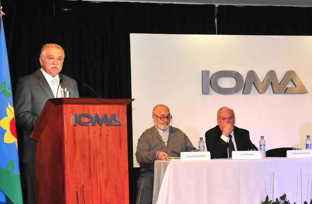 Antonio La Scaleia, exjefe de IOMA