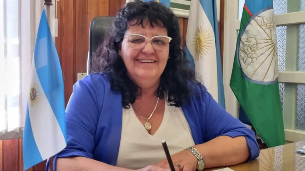 Silvia Haure, intendenta interina de Villarino (BA)