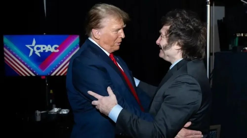 Milei y Trump