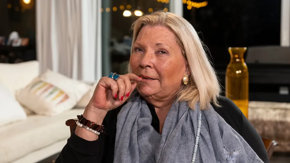Elisa Carrió.
