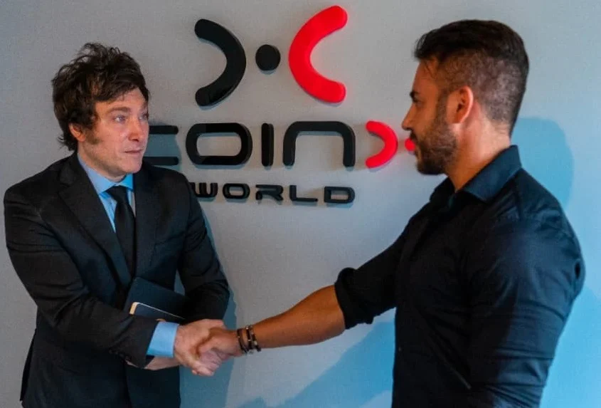 Criptomonedas y polémica qué pasó con los proyectos que promocionó Milei en 2022