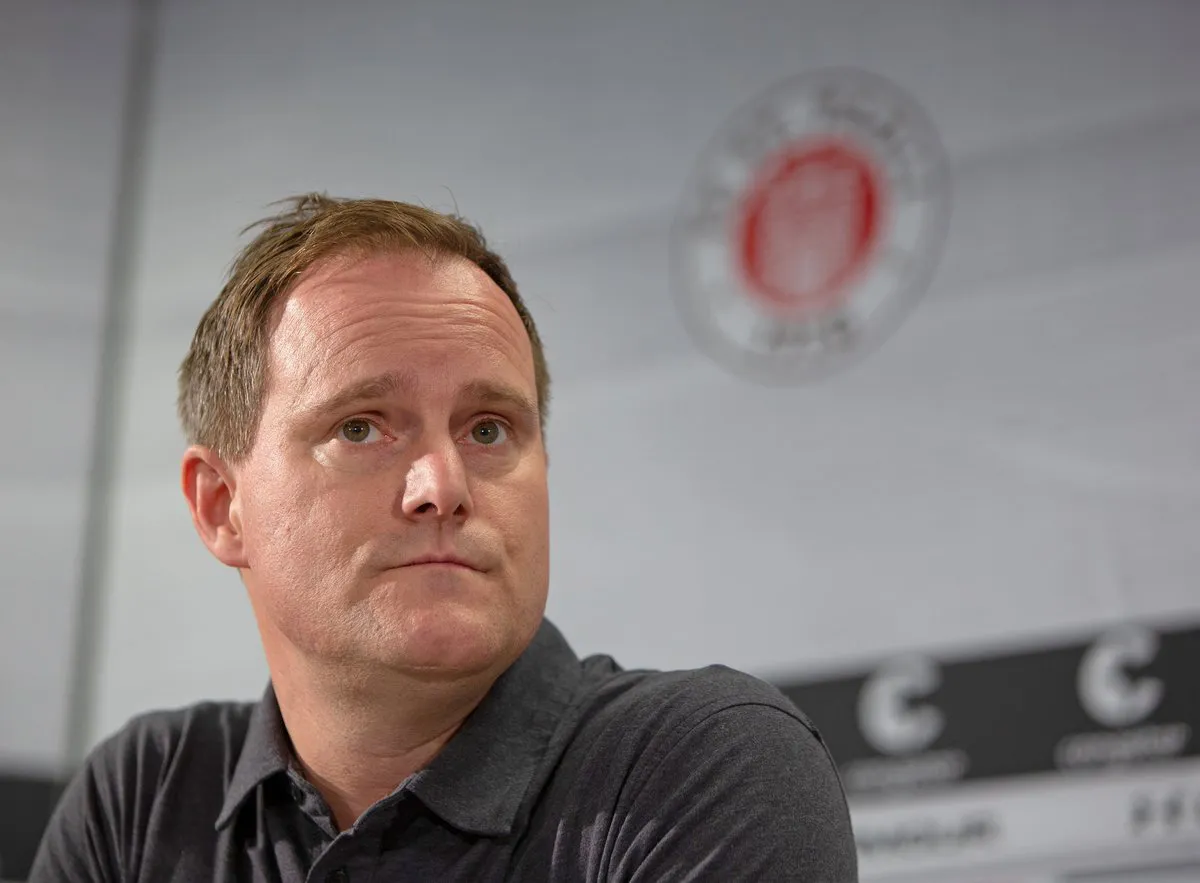 Oke Göttlich, presidente del club St. Pauli y vicepresidente de la federación alemana Oke Göttlich, presidente del club St. Pauli y vicepresidente de la federación alemana