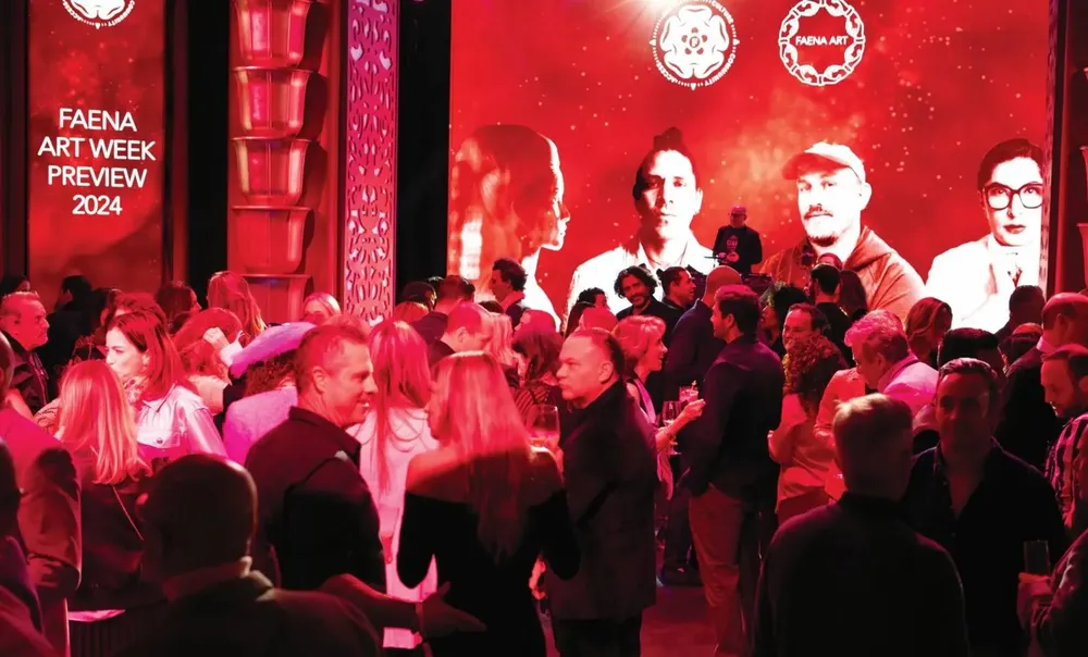 Uno de los eventos exclusivos que organiza anualmente el Faena Rose Uno de los eventos exclusivos que organiza anualmente el Faena Rose