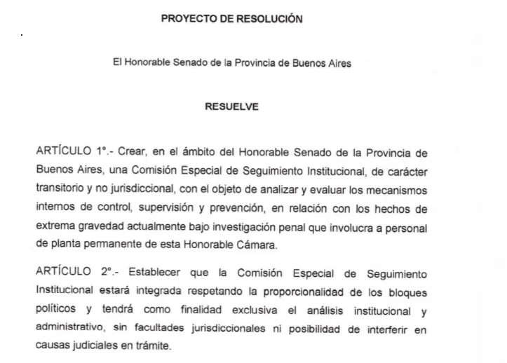 Senado: impulsan una comisión por los presuntos abusos