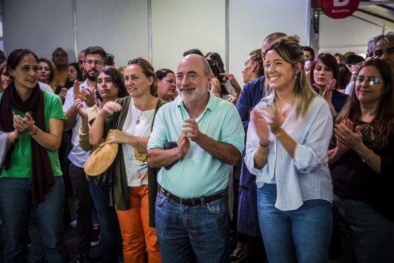 Curutchet en la inauguración de la Expo Marcos Paz.
