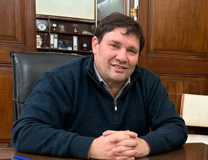 Fabián Blanstein, intendente de Las Flores (BA).