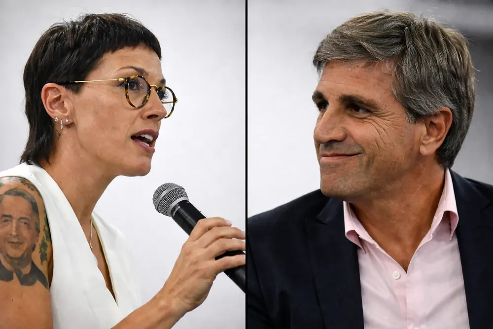 Mayra cruzó a Caputo