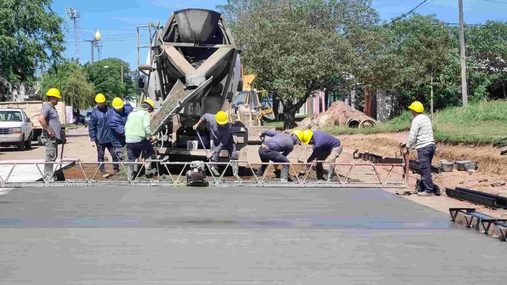 Pavimentación de la Av. Diego Trillo