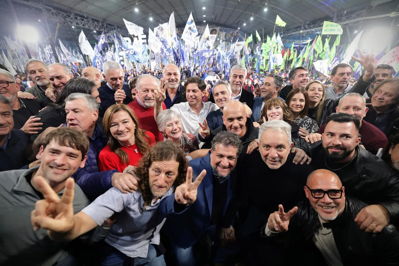 Kicillof y líderes gremiales presentan la lista de Fuerza Patria Kicillof y líderes gremiales presentan la lista de Fuerza Patria
