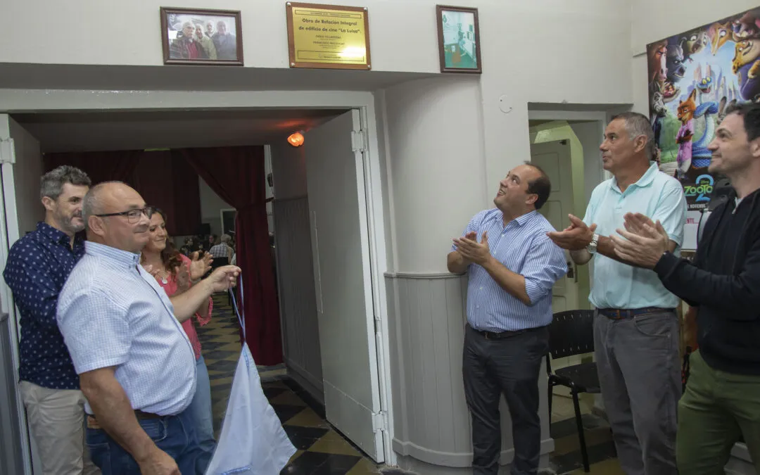 Reabrió el cine La Luisa de Beruti.