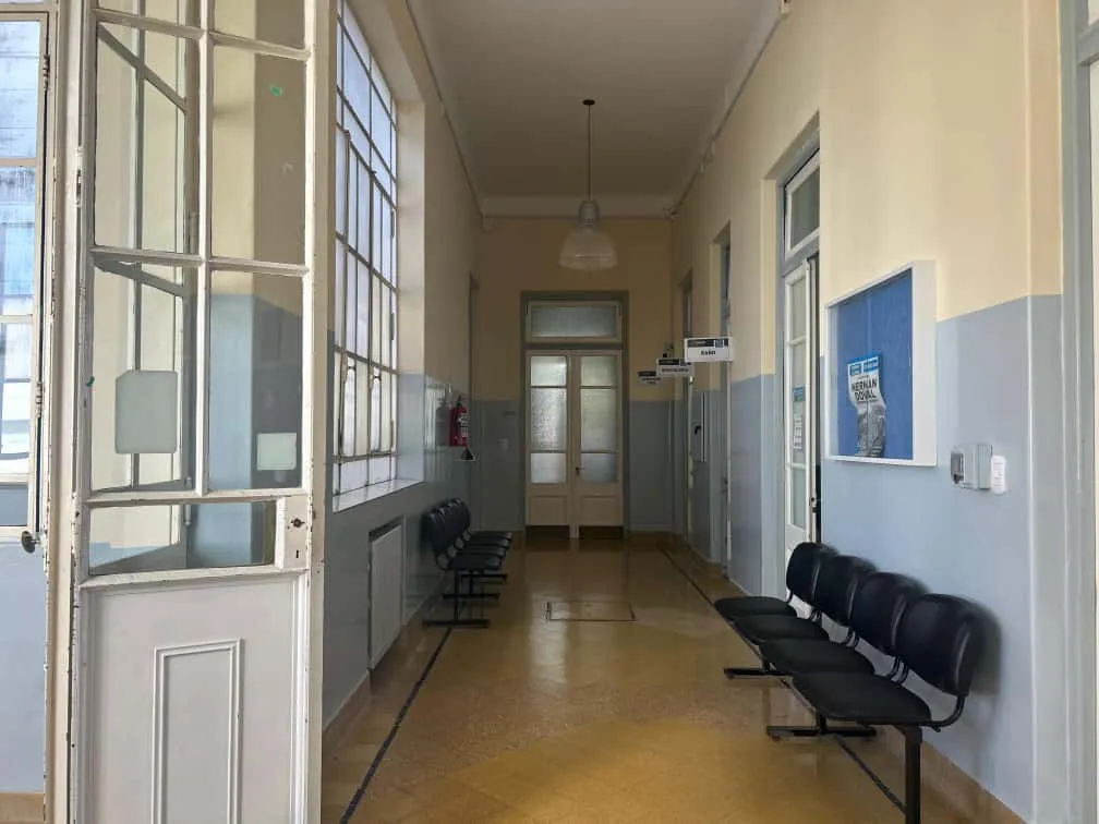 Siguen las obras en el Hospital local.