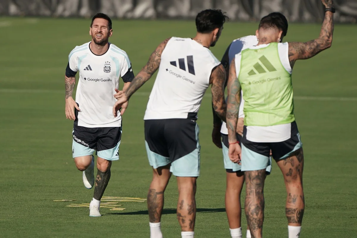 La selección se prepara para la semifinal contra Inglaterra