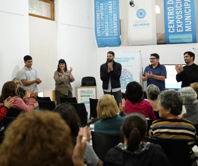 General Las Heras recibió equipamiento para fortalecer políticas ambientales y energéticas