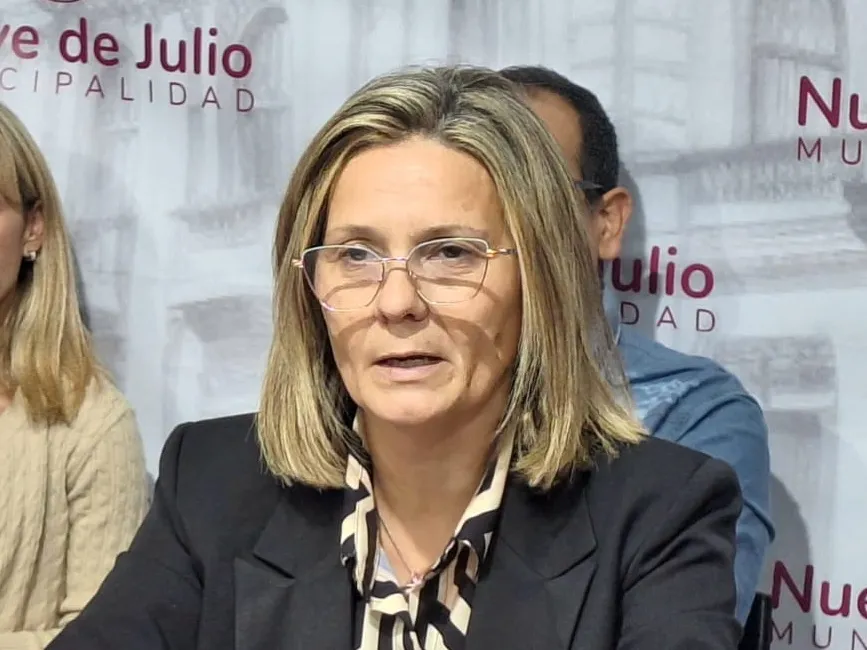 María José Gentile, intendenta de Nueve de Julio