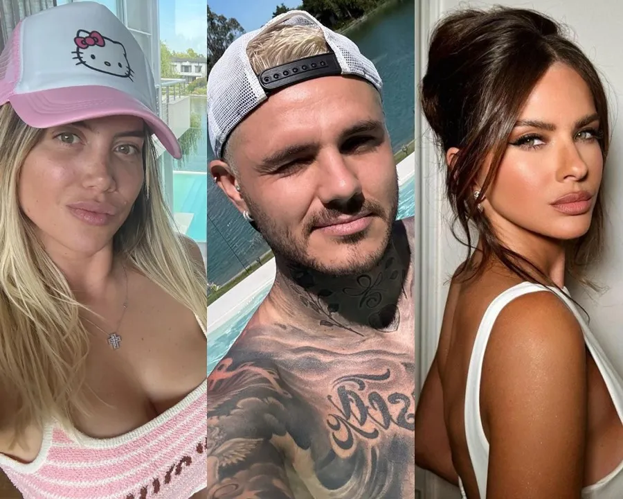Wanda Nara, Mauro Icardi y Eugenia la China Suárez