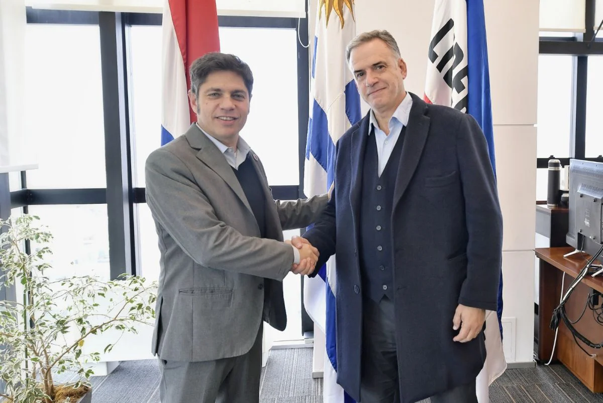Axel Kicillof y Yamandú Orsi