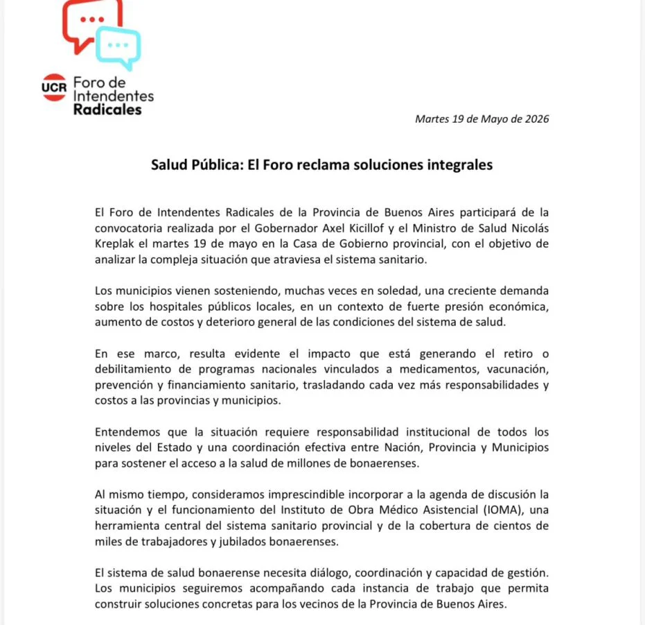 Foro de Intendentes Radicales