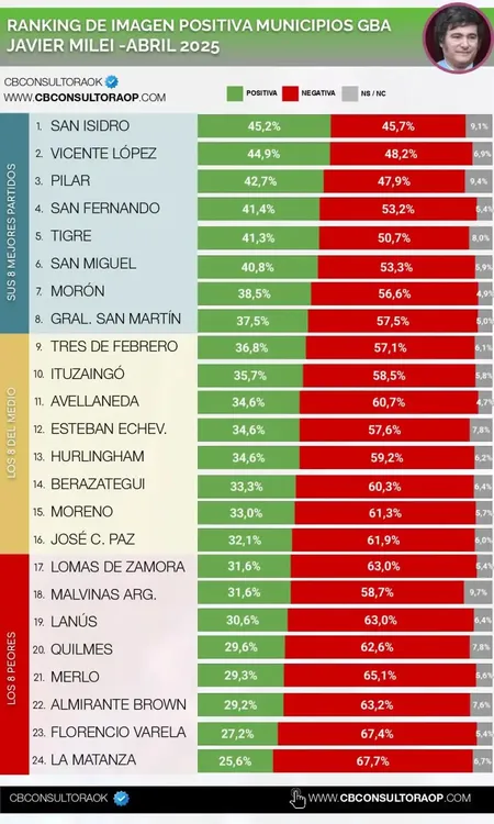 Javier Milei CB Consultora