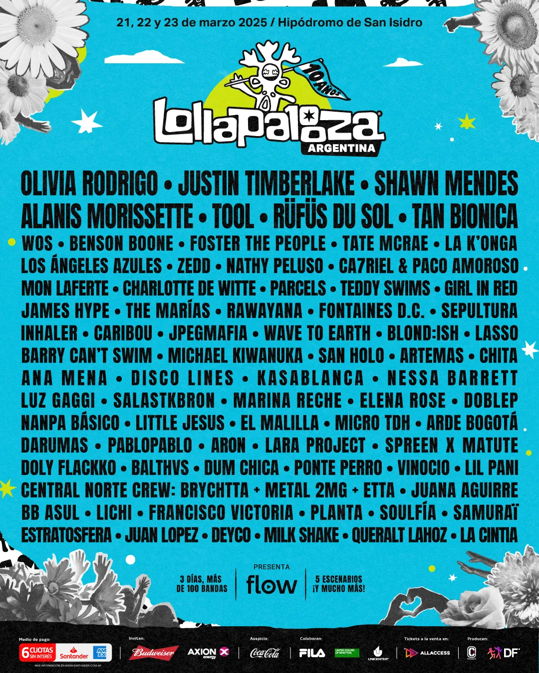 Lollapalooza Argentina 2025: El Line-up que Dividió Opiniones