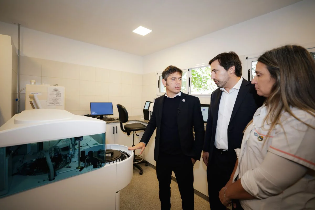 Kicillof y Kreplak.