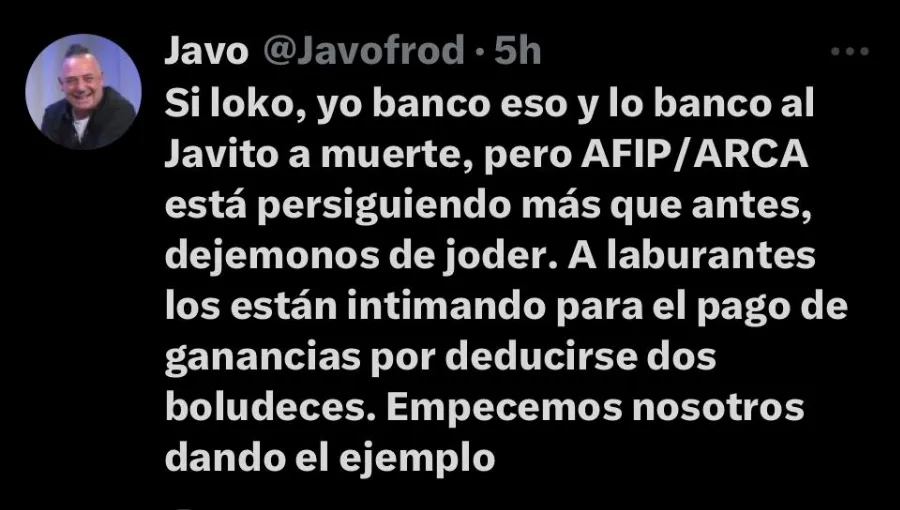 “Un enfermo mental comunista”: el ataque de Romo a Girard por un operativo de ARBA
